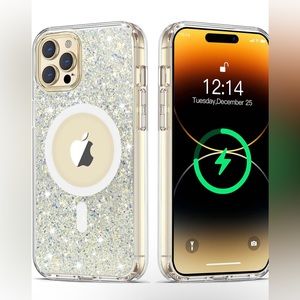 iPhone 14 Pro Max glitter case